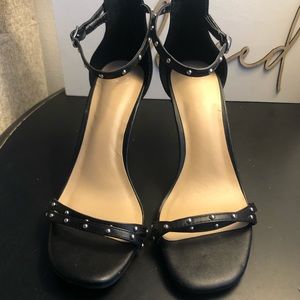 A New Day - Black Strappy Pump - Size 7.5